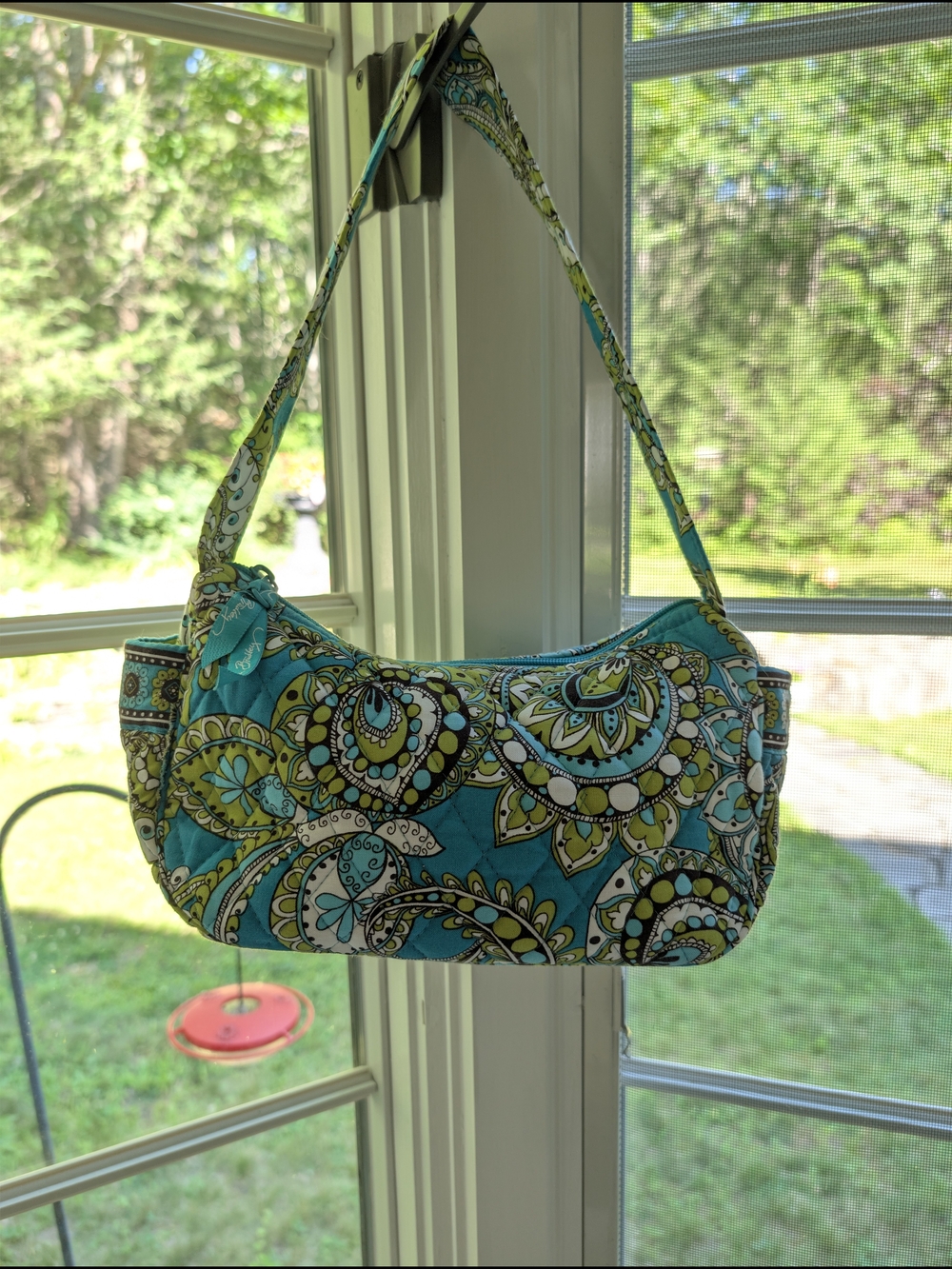 Vera Bradley Peacock Paisley Shoulder Bag - Picture 3 of 9